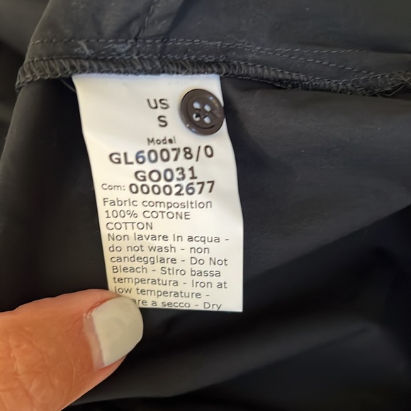 G LABEL GOOP X TABITHA SIMMONS black cotton dress with tie and pockets. - Picture 8 of 9